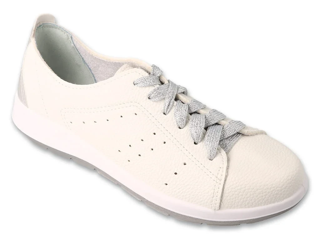 Кросівки жіночі діабетичні Dr Orto Casual 156D024 білі з сірим