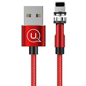 Кабель USB Usams U54 Angle Magnetic Lightning | 2A 1 м | Red