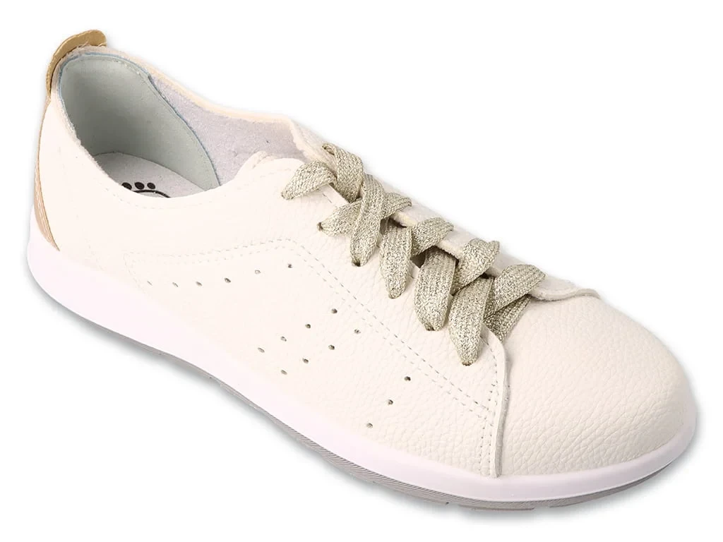 Кросівки жіночі діабетичні Dr Orto Casual 156D025 білі з бежевим