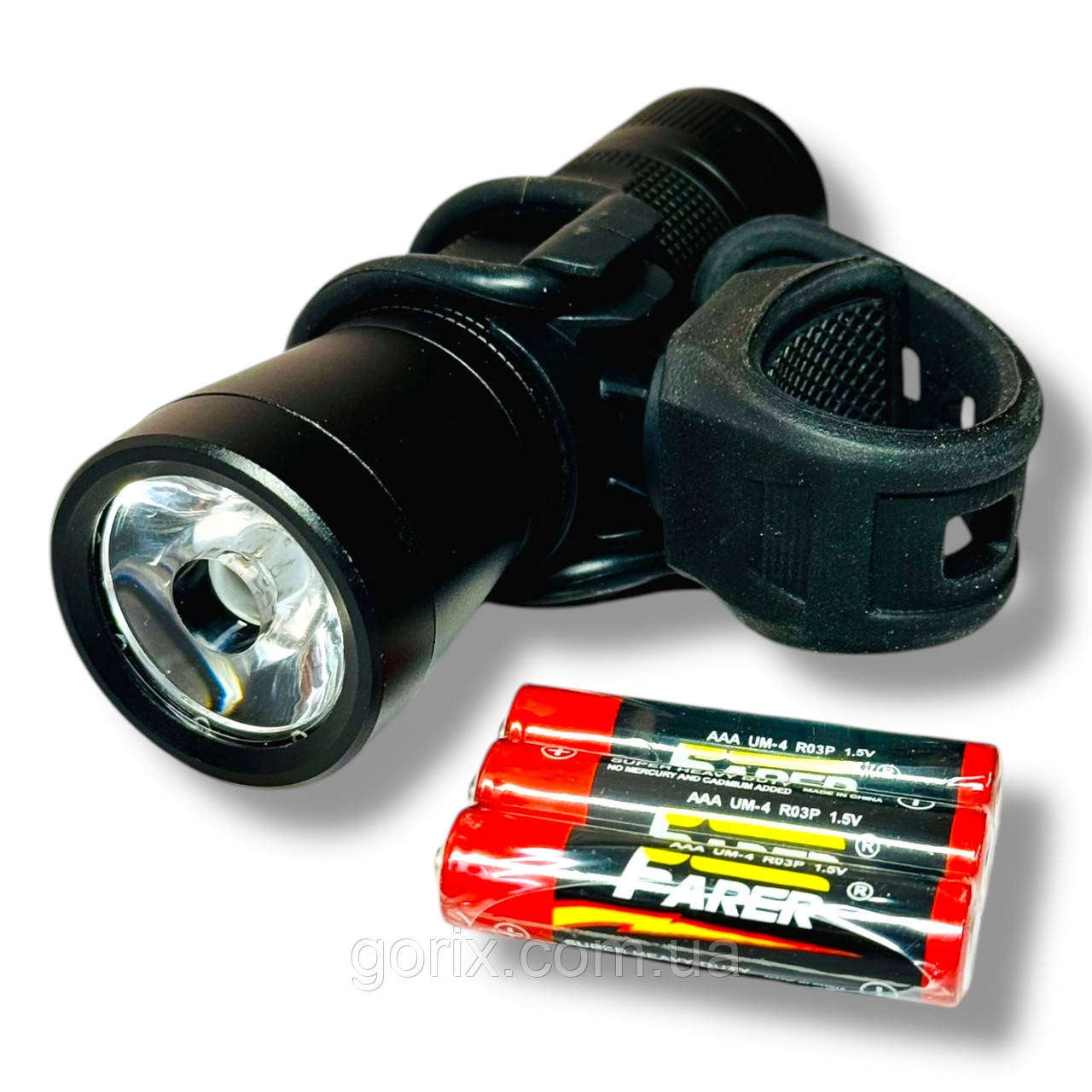 Ліхтар передній на велосипед JY-7002, фото 1