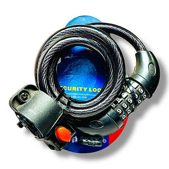 Велосипедний замок кодовий Флагман TY566