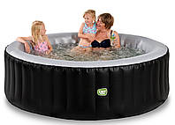 СПА Басейн надувний EXIT Silver Classic 204 x 65 см чорного кольору