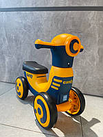 Каталка-толокар M 5855E-7 EVA, TF, музика, світло, помаранчевий., фото 6