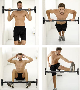 Регульований сталевий турнік для підтягувань Trizand 24784