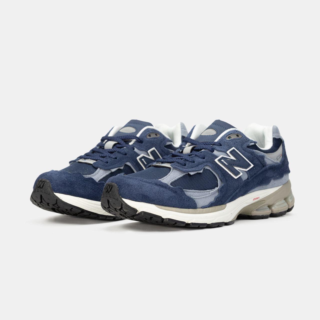 Кросівки чоловічі сині New Balance 2002R Protection Pack Dark Navy (16429)