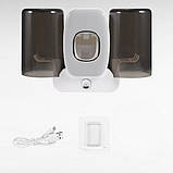 Тримач настінний для зубних щіток +2 чашки TOOTHBRUSH HOLDER, фото 9