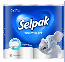 Туалетний папір Selpak тришаровий 32 рулона