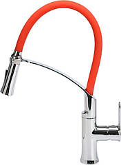 Змішувач для раковини з гнучким виливом FLEXIBLE 2-RED Fala 75677