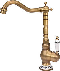 Змішувач для раковини RETRO BRONZE 4 Fala 75833