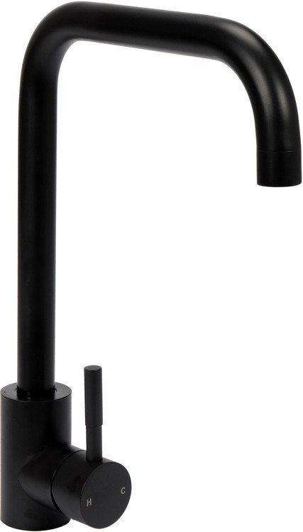Змішувач для мийки Steely Black 2 Fala 75853