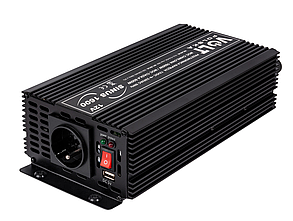 Перетворювач інвертор SINUS-800/1600W (12В/230В) VOLT POLSKA