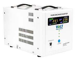 Перетворювач напруги ДБЖ SINUS PRO-3000E (48 В/230 В/3000 ВА) VOLT POLSKA