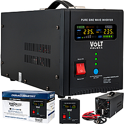 ДБЖ-випрямляч-перетворювач SINUS PRO-1000E (12 В/230 В) 700/1000 Вт VOLT POLSKA