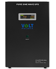 Перетворювач напруги SINUSUPS-500 12/230V  500W + акумулятор 26Ah VOLT POLSKA