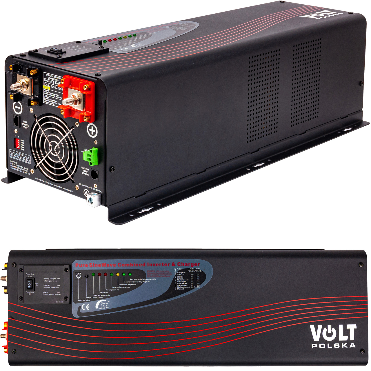 ДБЖ Powersinus перетворювач-6000/18000Вт 48/230В VOLT POLSKA