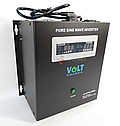Перетворювач напруги ДБЖ інвертор SINUSPRO-2500W 24/230В VOLT POLSKA, фото 3