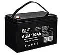 Акумулятор AGM 12В 100Ач необслуговуваний VOLT POLSKA, фото 5