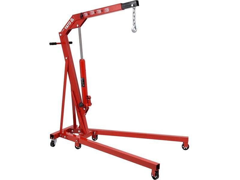 Подкатний гідравлічний кран 1 тонна YATO YT-55556, фото 1