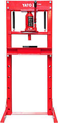 Ручний гідравлічний прес 12 тонн YATO YT-55580