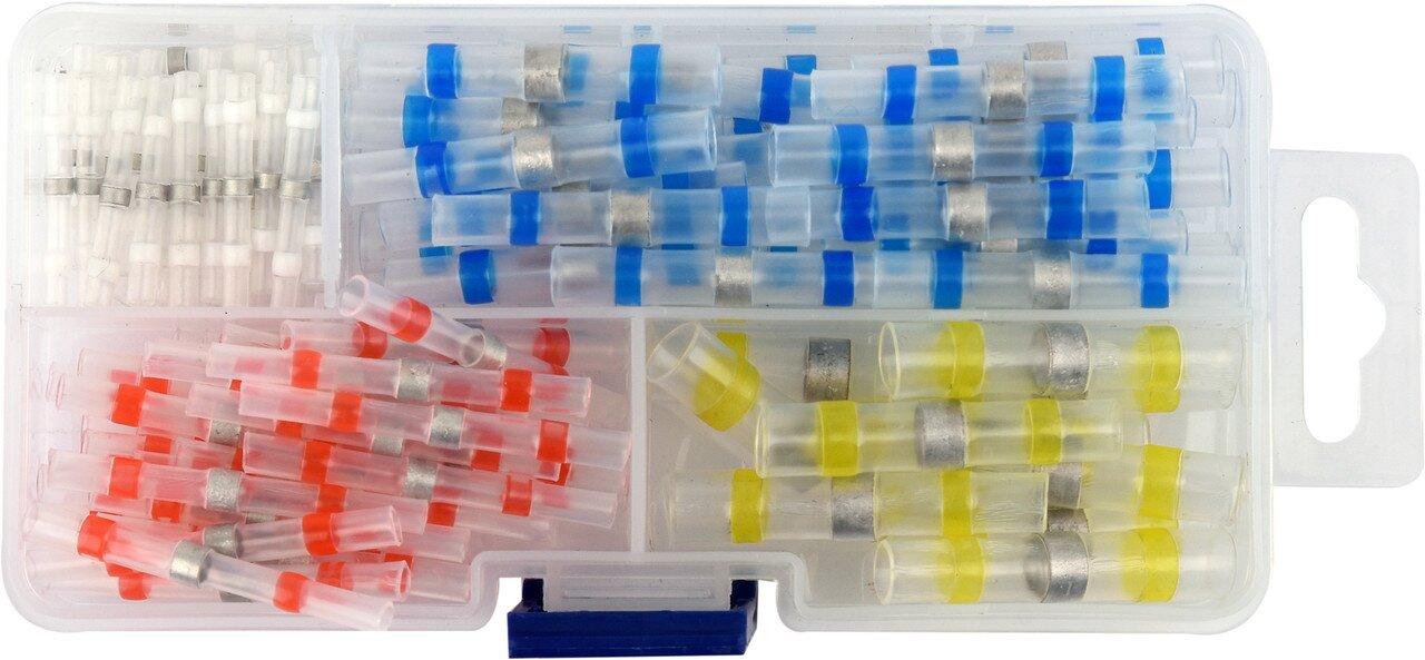 Набір термозбіжних водонепроникних трубок 100 шт YATO YT-81450, фото 1