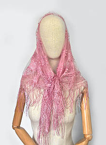 Хустка жіночий тонкий ажурний гіпюр Свято