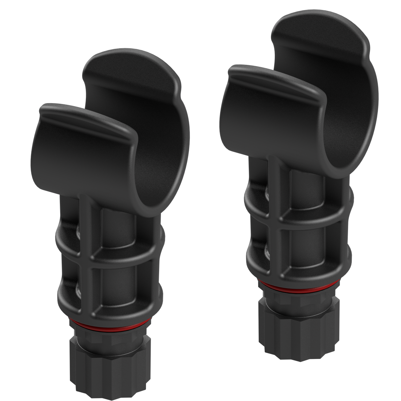 Oh032-2 - Комплект фіксаторів для весел BORIKA FASTen black (01.13.005.02.01), фото 1