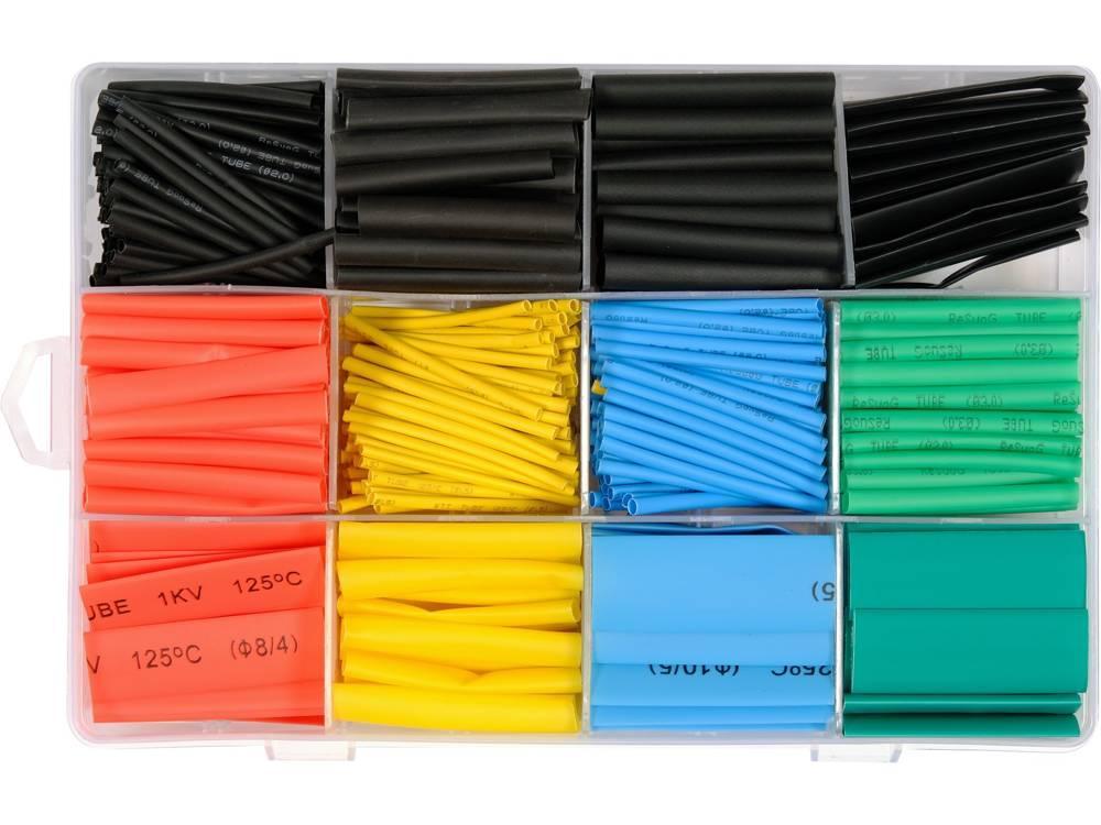 Набір термозбіжних трубок 530 шт YATO YT-068672, фото 1