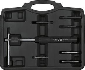 Комплект для зняття пошкодженої свічки розжарювання 7 предметів YATO YT-05343