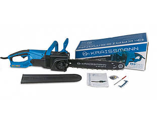 Пила ланцюгова KRAISSMANN EKS 2400 (поліпшена бічна кришка з ручним натягуванням ланцюга)