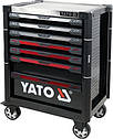 Сервісна шафа 7 ящиків із замком для відкривання YATO YT-09032, фото 4