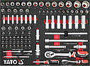Сервісна шафа на 157 інструментів YATO YT-55308, фото 7