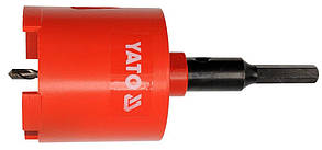 Алмазне корончате свердло 82мм YATO YT-6046