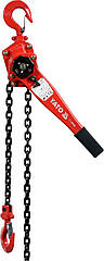 Таль важільна ланцюгова 1,5 тонни YATO YT-58964