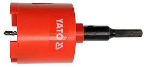 Алмазне корончасте свердло 68мм YATO YT-6045