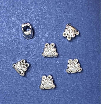 Знижка! Фурнітура Намистина Пандора Кріт 12х10 d-5mm фас.20гр. + -9шт.