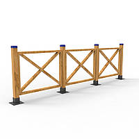 Ограждение деревянное