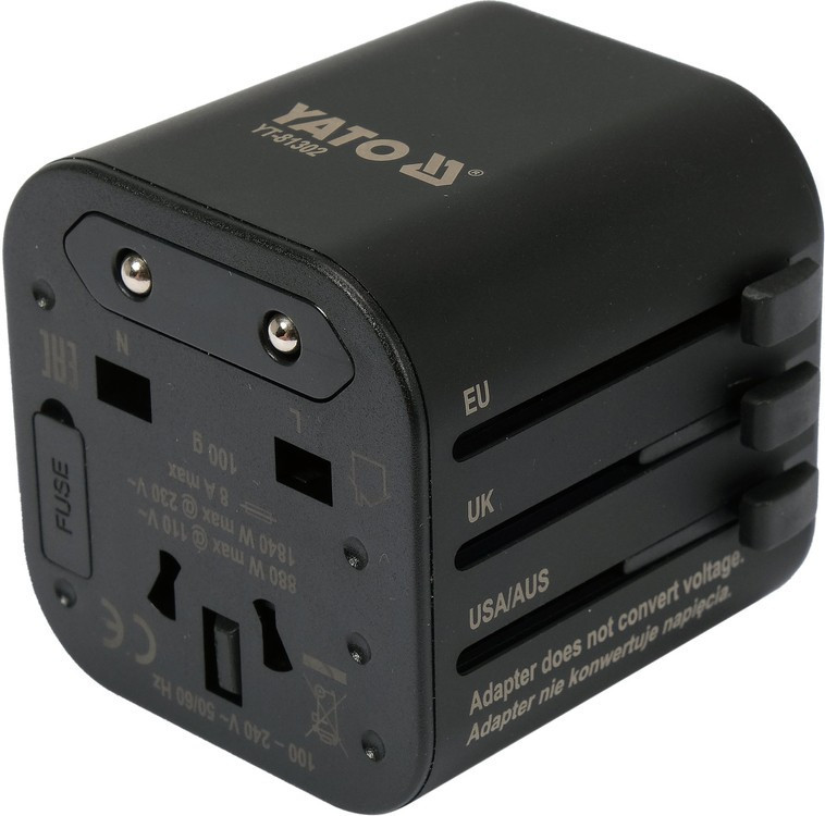 Універсальний адаптер YATO YT-81302, фото 1