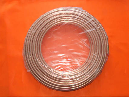 Труба кондиционерная медная 3/8'' 10x0.81 мм бухта 50м Halcor (продажа кратная 5м)