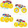 Машина Hot Wheels Monster Truck Power Smashers Demo Derby HYJ24, фото 4