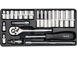 Набір головок для ремонту автомобіля YATO YT-14421