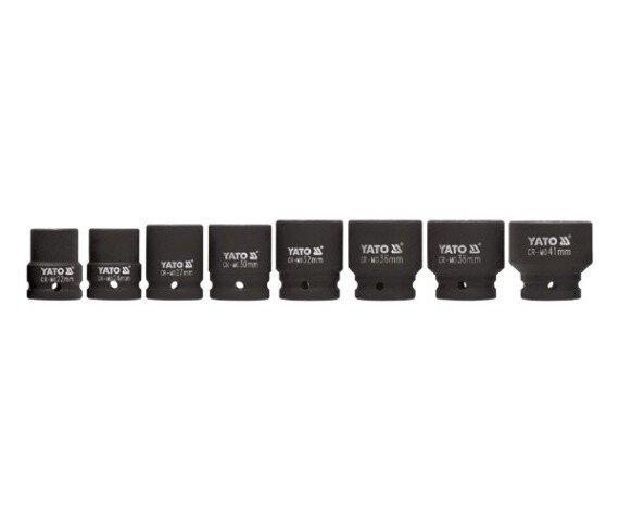Набір головок ударних торцевих 3/4" YATO YT-1115, фото 1