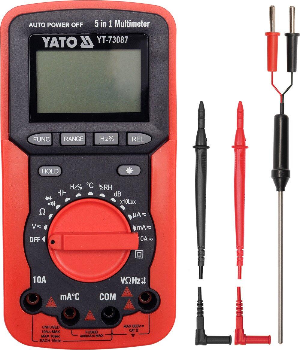 Цифровий мультиметр YATO YT-73087