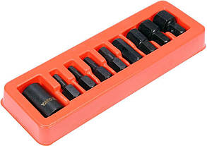 Набір ударних головок HEX 1/2" YATO YT-10662