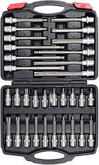 Набір торцевих ключів 1/2" Torx 32 шт. YATO YT-77541