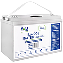 Акумулятор LiFePo4 100Аг 100А 12В BMS з індикатором VOLT POLSKA, фото 3