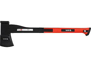 Сокира-колун 2800 г з нейлоновою ручкою 710 мм YATO YT-79973