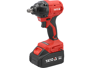 Безщітковий акумуляторний ударний дриль 18В 350Нм з двома акумуляторами та ЗП YATO YT-8277925