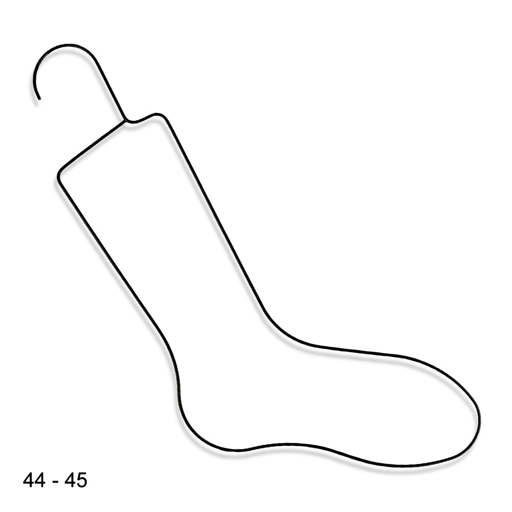 Чорний блокатор металевий для в'язання шкарпеток, 44р-45р, фото 1