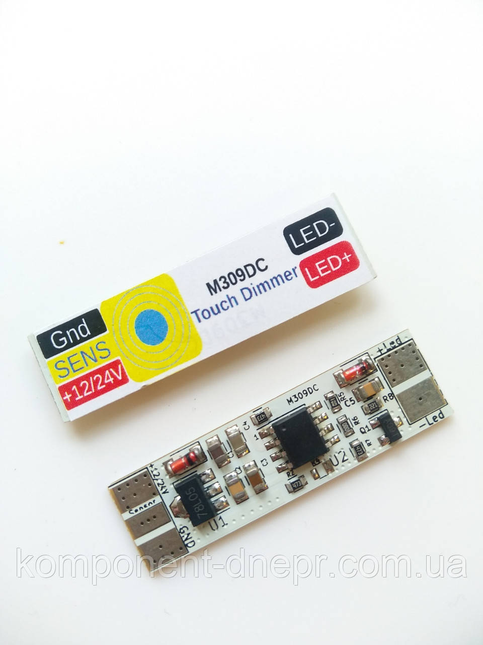 Сенсорний димер із виносним сенсором на 12/24 В навантаженням до 3 А M309DC, фото 1