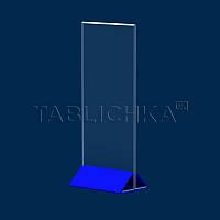 Менюхолдер під єврофлаєр з кольоровою підставкою